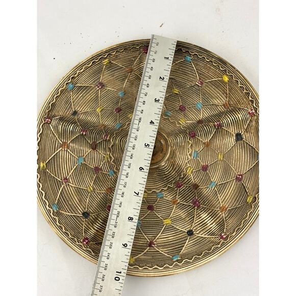 VTG Serving Tray Mexican Hat Platter Appetizer With Toothpick Holder Tilso - Picture 7 of 12